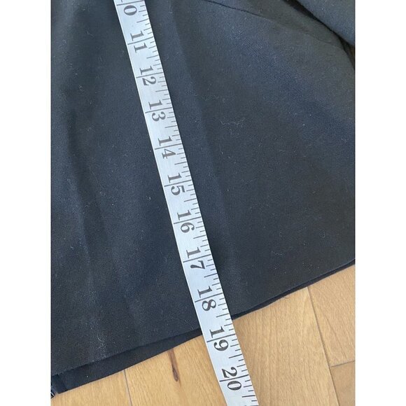 BCBGeneration Women’s Shirt Top Exposed Back Zipper Crop Top Size M Black - Picture 6 of 8